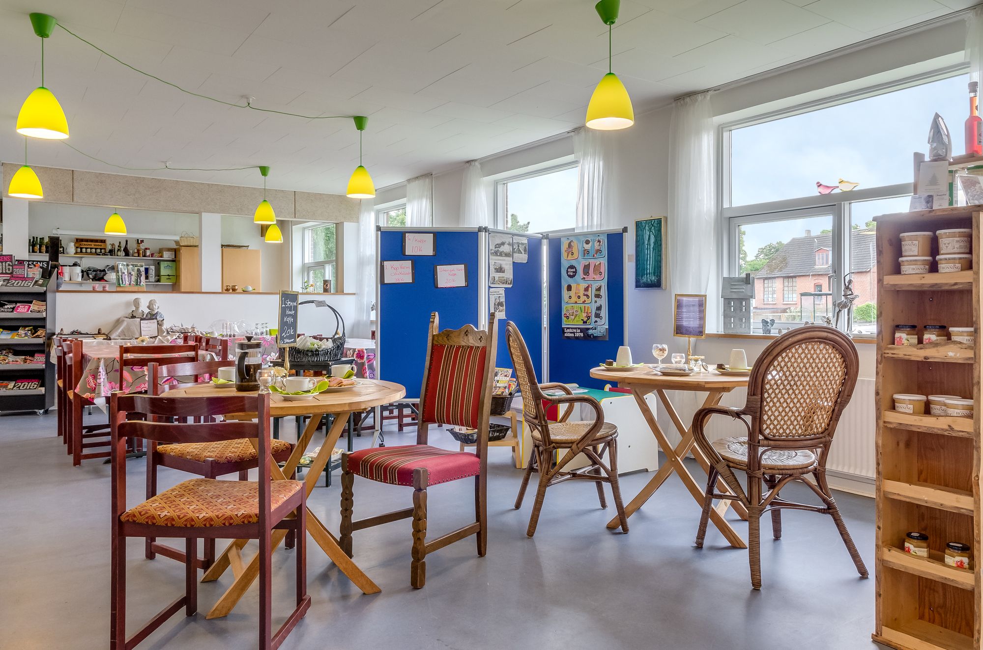 Om butikken sdr. vissing torvehallen Cafe spisestue