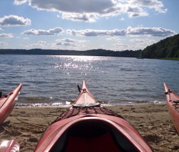kayak, gudenåen, sdr. vissing, kano, torvehal